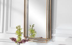15 The Best Brushed Gold Wall Mirrors