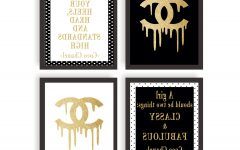 15 Collection of Coco Chanel Quotes Framed Wall Art