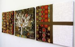 The 15 Best Collection of Creative Fabric Wall Art