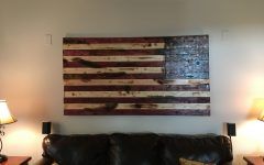 15 Inspirations American Flag Wall Art