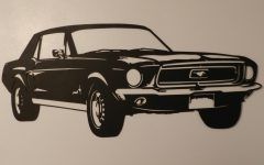  Best 15+ of Ford Mustang Metal Wall Art