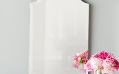 Dariel Tall Arched Scalloped Wall Mirrors