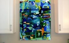 15 Collection of Fused Glass Wall Art