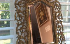 15 Best Ideas Antique Brass Wall Mirrors