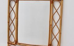 15 Ideas of Rectangular Bamboo Wall Mirrors