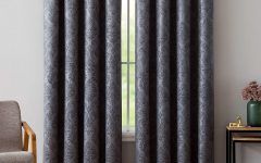 2024 Popular Embossed Thermal-weaved Blackout Grommet Drapery Curtains