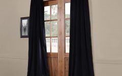 20 Collection of Signature Pinch-pleated Blackout Solid Velvet Curtain Panels