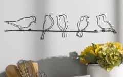 20 Ideas of Rioux Birds on a Wire Wall Decor