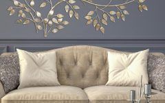2024 Best of Flowing Leaves Wall Decor