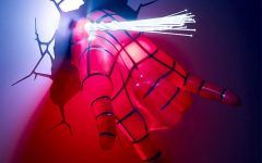 15 Best Ideas 3d Wall Art Night Light Spiderman Hand