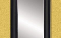 The 15 Best Collection of Glossy Black Wall Mirrors