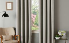 Grommet Top Thermal Insulated Blackout Curtain Panel Pairs