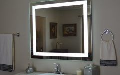 20 Inspirations Lighted Vanity Wall Mirrors