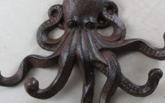 Octopus Metal Wall Sculptures
