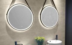 15 Best Ideas Matte Black Led Wall Mirrors