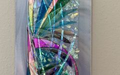 Fused Glass Wall Art Hanging