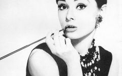 Glamorous Audrey Hepburn Wall Art