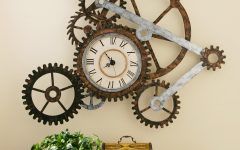 2024 Latest Clock Wall Accents