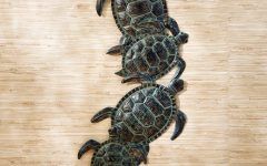 15 Best Collection of Outdoor Metal Turtle Wall Art
