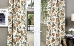 Lambrequin Boho Paisley Cotton Curtain Panels