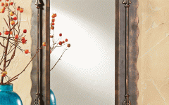 The Best Brass Iron Framed Wall Mirrors