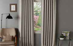 2024 Latest Solid Thermal Insulated Blackout Curtain Panel Pairs