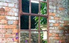 Outdoor Garden Wall Mirrors