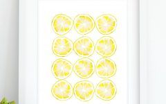 20 Ideas of Lemon Wall Art