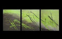 15 Best Lime Green Abstract Wall Art