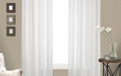 Luxury Collection Venetian Sheer Curtain Panel Pairs