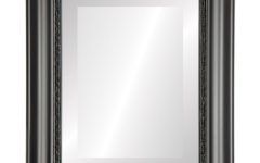 15 Ideas of Matte Black Rectangular Wall Mirrors