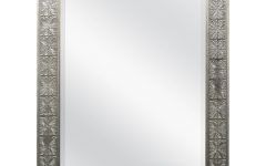 Metallic Silver Wall Mirrors