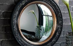 The 15 Best Collection of Rustic Black Round Oversized Mirrors