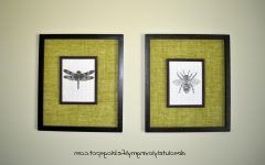 15 Ideas of Insect Wall Art