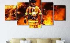 20 Best Ideas Firefighter Wall Art