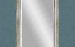 Glam Silver Leaf Beaded Wall Mirrors