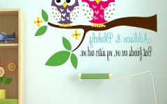 The 15 Best Collection of Owl Wall Art Stickers