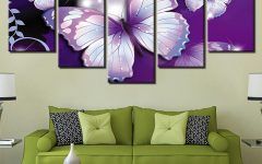 15 Best Ideas Abstract Butterfly Wall Art