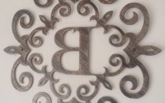 The 15 Best Collection of Monogram Metal Wall Art