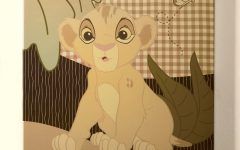 Top 15 of Lion King Canvas Wall Art