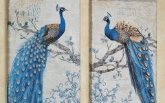 15 Best Ideas Peacock Wall Art