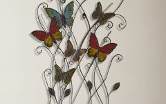 The Best Multicolored Butterfly Bouquet Wall Décor