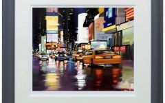 20 Best Collection of New York City Framed Art Prints