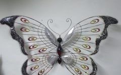 Top 15 of Large Metal Butterfly Wall Art
