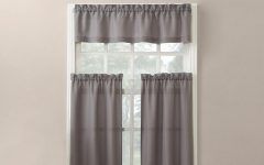 20 Best Microfiber 3-piece Kitchen Curtain Valance and Tiers Sets