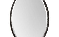 Oval Beveled Wall Mirrors