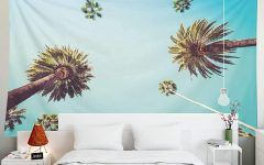 20 Best Collection of Blended Fabric Palm Tree Wall Hangings