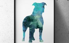 15 Best Collection of Pitbull Wall Art