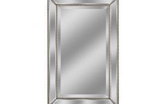 Silver Beaded Wall Mirrors