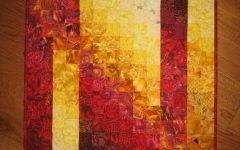 Top 15 of Quilt Fabric Wall Art